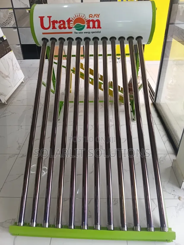Uratom Solar Water Heater 150L / 12 Tubes - 1