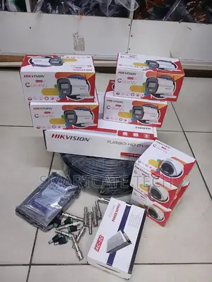 Hikvision 8 Channel CCTV Kit with 6 ColorVu Cameras