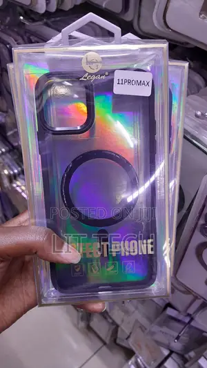Kifaa cha Nyeusi cha Bumper Edge MagSafe kwa iPhone 11 Pro Max