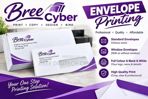 Envelope Printing Services - 1