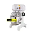 3-Speed Commercial Dough Mixer 20L Stainless Steel - 1