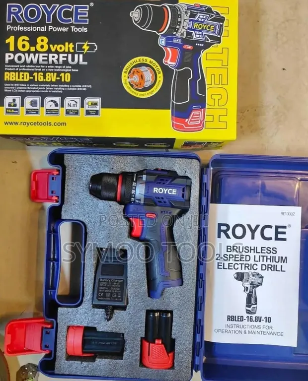 Royce 16.8V Brushless Cordless Drill - 1