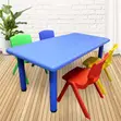 Kids Study Table - Red Plastic - 5
