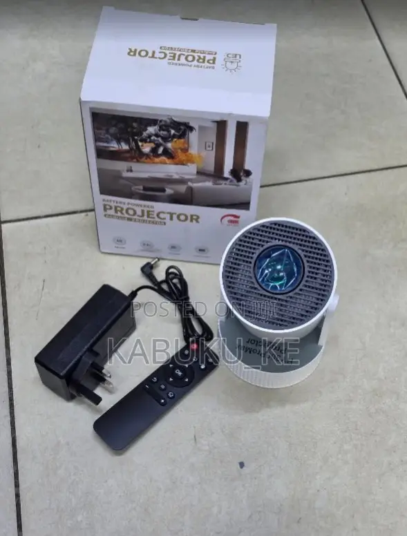 HY300 Pro Max Projector ya Smart Home Cinema na Betri - 1