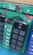 Lightwave 7-Way Extension Socket with USB & Type-C Ports - 1