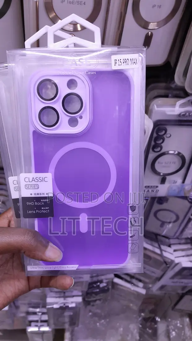 Matte Frost Anti-Fingerprint Case for iPhone 15 Pro Max - 1