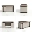 Modern Work Desk - 140cm - 1