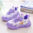 Pink Purple Girls LED Sneakers - 2