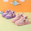 Pink Purple Girls LED Sneakers - 3