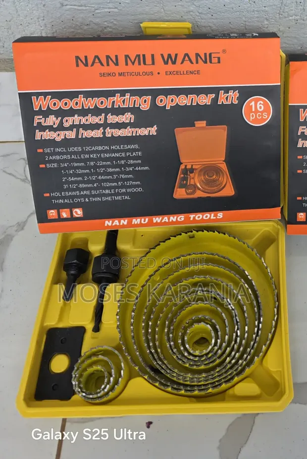 16Pcs Tolsen Professional Hole Saw Cutter Set - 1