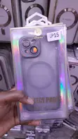 Frosted Gray Case for iPhone 15 - 1