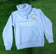 Manchester City Puma Sky-Blue Hoodie - 1