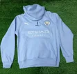 Manchester City Puma Sky-Blue Hoodie - 2