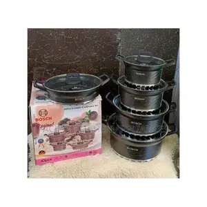 Bosch 10-Pc Stainless Steel Cookware Set - Non-Stick