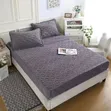 Jacquard Sherpa Fleece Blanket na Pillow Cases Zilizofiti - 2