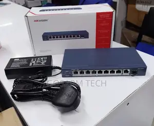 Hikvision DS-3E0510P-E/M 8-Port Gigabit PoE Switch