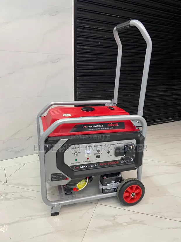 Maxmech RFS-6500E Petrol Generator 7KVA 5KW - 1