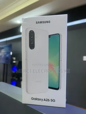 Samsung Galaxy A26 Mpya 128GB Nyeupe