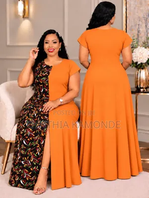 Maxi Dress yenye Mpasuo Mbele