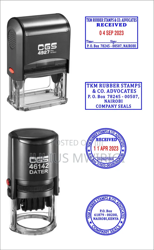 Adjustable Date Stamp - 10 Years - 1