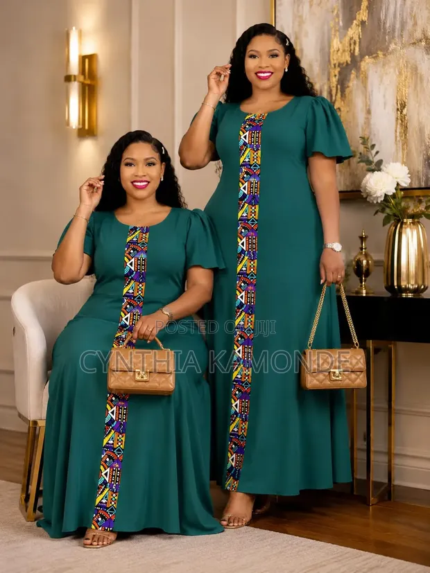 Comfy, Stylish Maxi Dress - 1