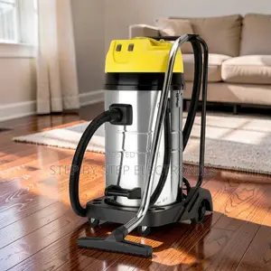 1200W Stainless Steel Wet & Dry Cylinder Vacuum Cleaner (10L, 15L, 20L)