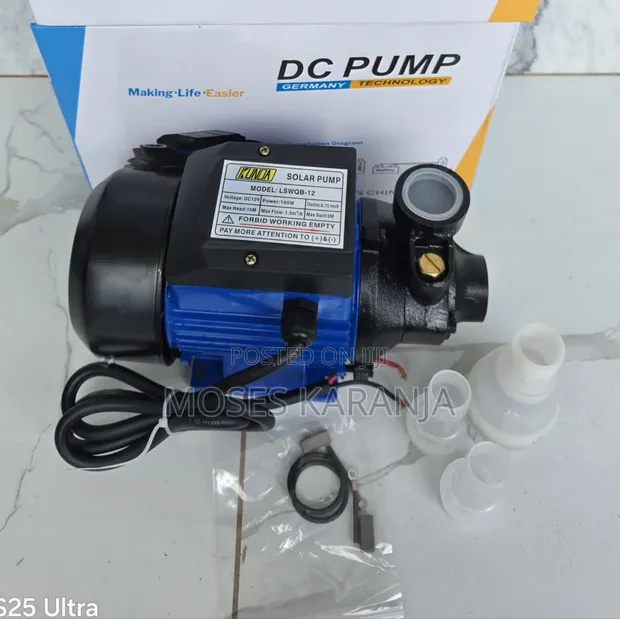 12V DC Booster Water Pump 180W High Pressure - 1