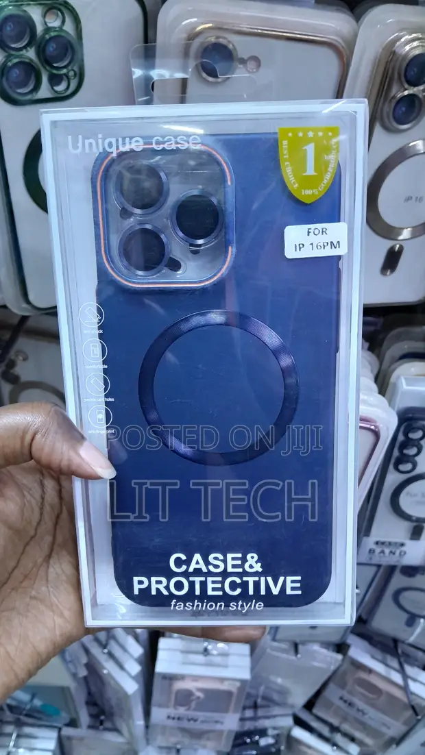 Luxury Frosted Magnetic Case for iPhone 16 Pro Max - 1