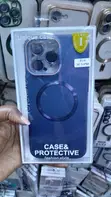 Luxury Frosted Magnetic Case for iPhone 16 Pro Max - 1