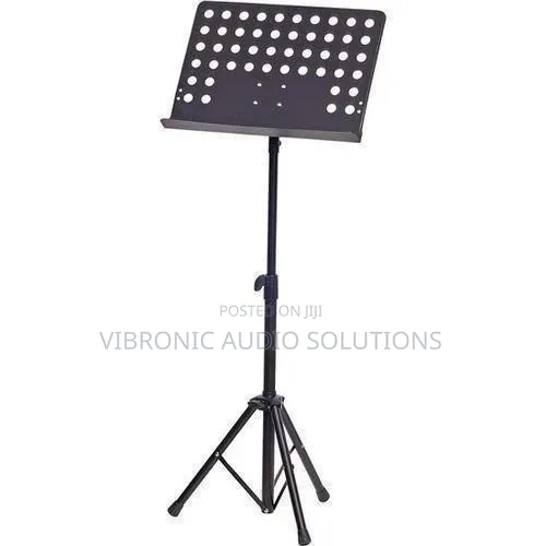 Professional Music Stand - Heavy Duty Metal Book Holder - 1