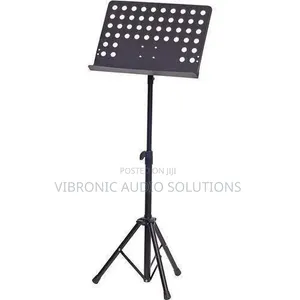 Professional Music Stand - Heavy Duty Metal Book Holder