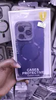 Blue Frosted TPU Case for iPhone 16 Pro - 1