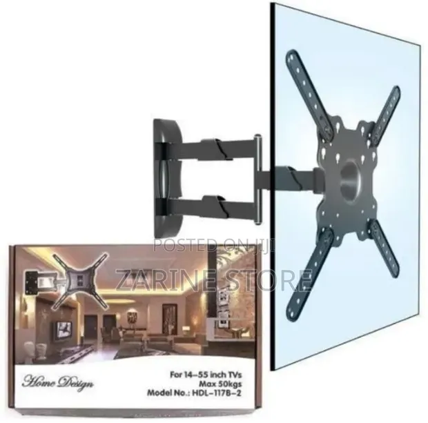 Swivel & Tilting TV Wall Mount (14"-55") - 1