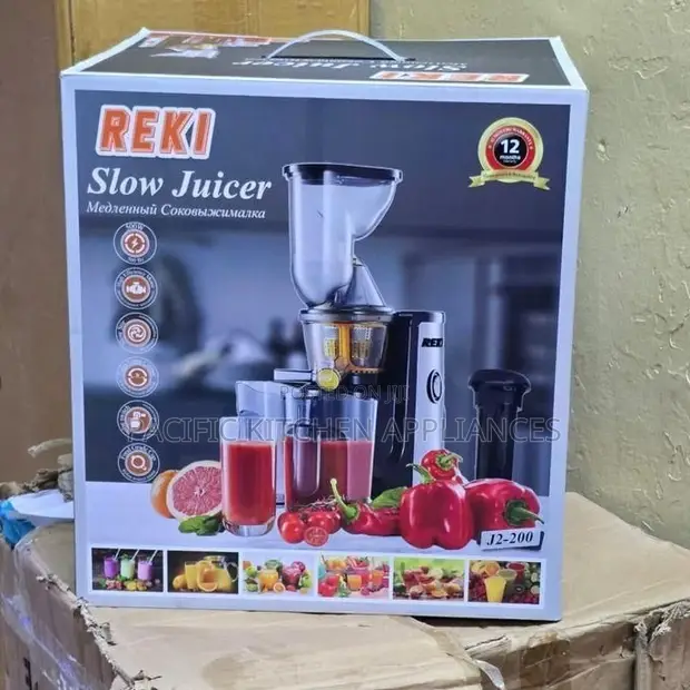 REKI Electric Slow Juicer - Brand New - 1