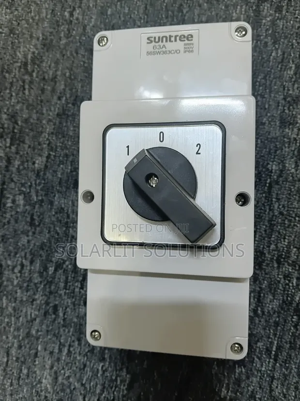 Suntree 3 Pole 63A 440V Manual Changeover Switch - 1