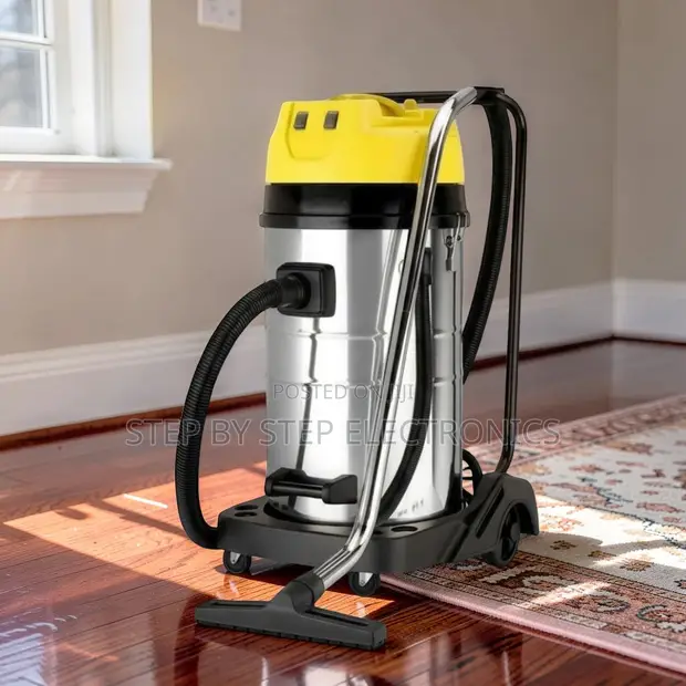 1200W Wet & Dry Cylinder Vacuum Cleaner (10L, 15L, 20L) - 1