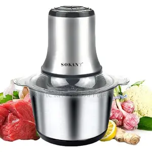 Sokany 800W Electric Mincer, 3L Stainless Steel Bowl