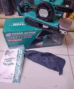 Power Action Belt Sander - Mpya Kabisa