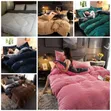 4pc Velvet Duvet Set - 1