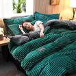 4pc Velvet Duvet Set - 2