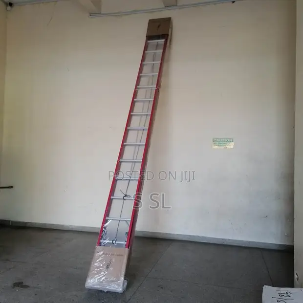 2x16 Fiberglass Extension Ladder | Durable & Safe - 1