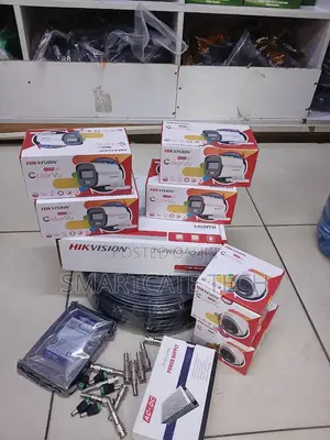 Hikvision 8CH CCTV Kit with 6 ColorVu Cameras