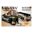 Sokany 4-in-1 Breakfast Maker - Oven, Coffee Maker, Frying Pan - 1