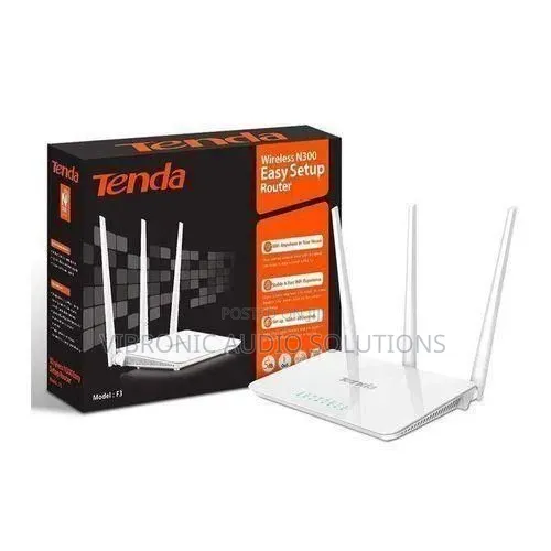 Tenda F3 N300 Wireless Router - 1