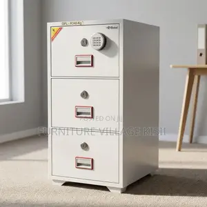 3-Drawer Fireproof Office Safe