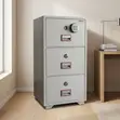 3-Drawer Fireproof Office Safe - 2