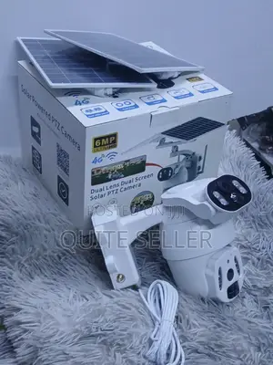 6MP Dual-Lens Solar 4G PTZ Outdoor Security Camera