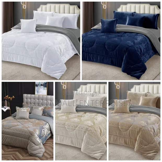 6pcs Silk Duvet Set - 1