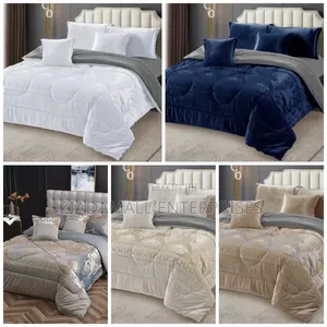 6pcs Silk Duvet Set