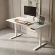 1200mm Stesheni ya Umeme ya Kusimama - Nyeupe - 2